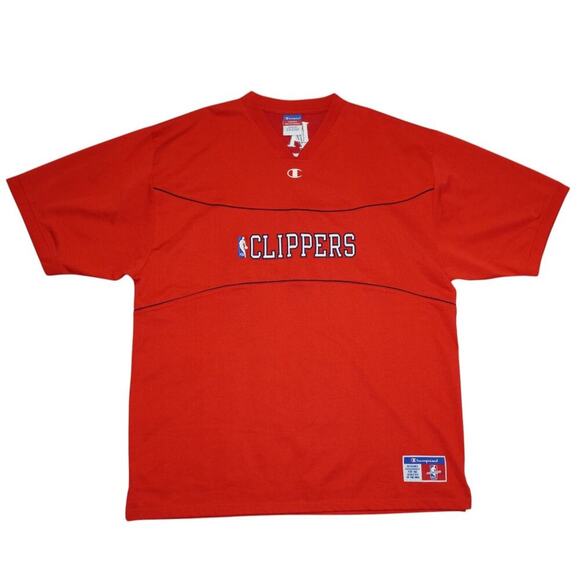 Vintage Champion LA Clippers NBA Red T-Shirt – XL – Authentic Athletic Apparel - Picture 1 of 5